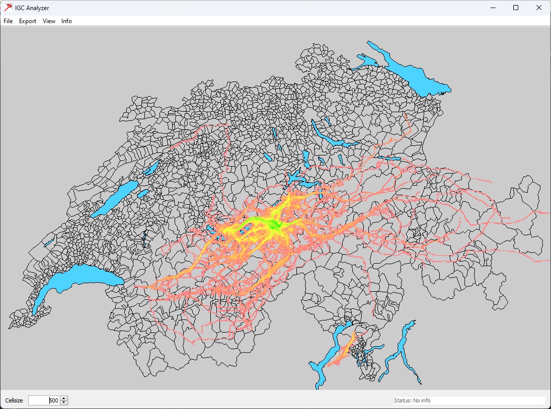 Screenshot IGC to Raster