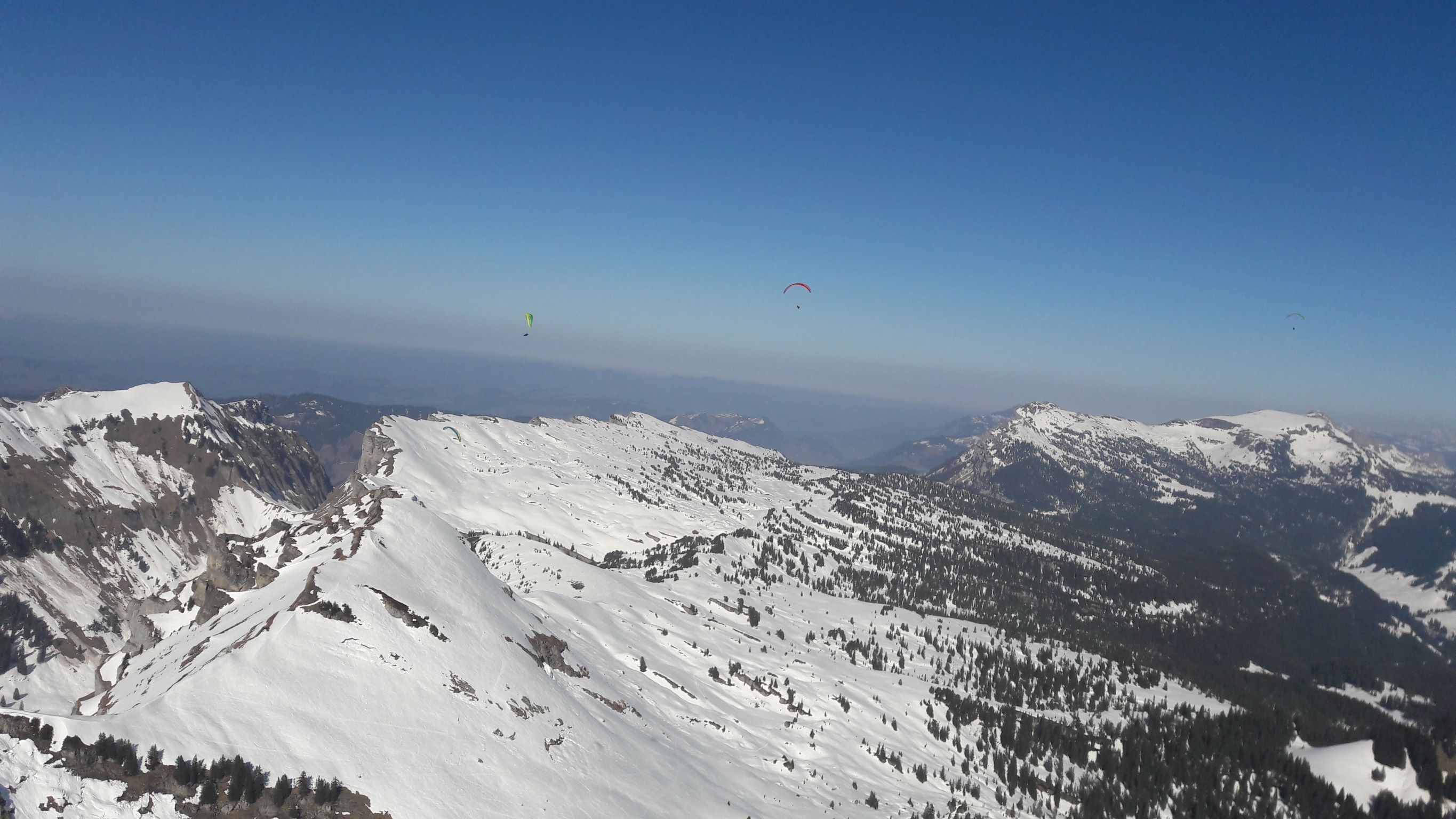 Fr&uuml;hlingsgef&uuml;hle &uuml;ber dem Burgfeldstand (Niederhorn)
