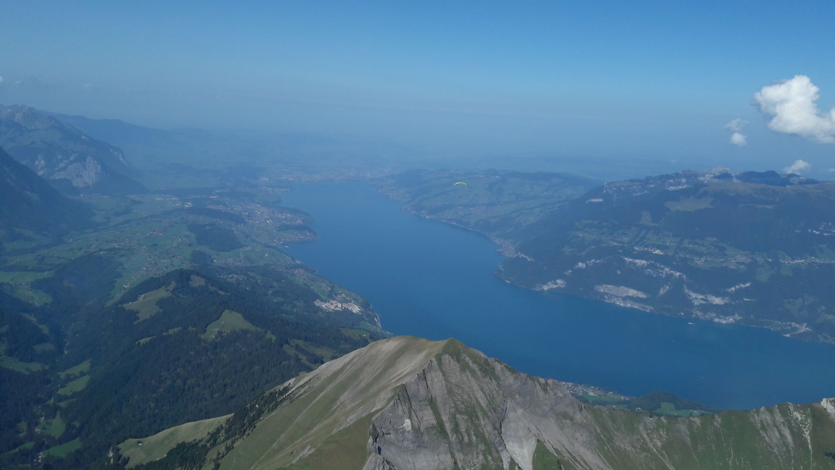 Hoch &uuml;ber dem Morgenberghorn