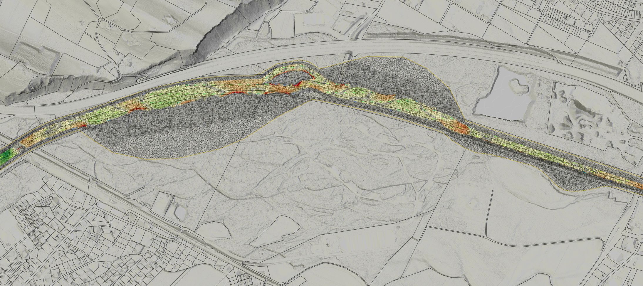 Berechnung von Sohlenver&auml;nderungen